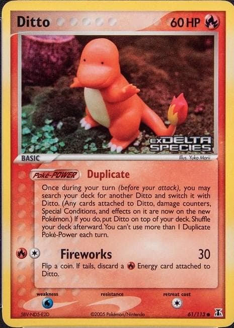 Ditto (Charmander Stamped)