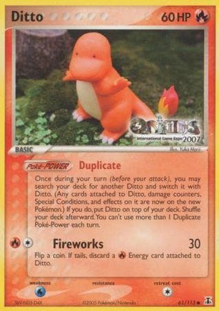 Ditto (Charmander Origins Stamp)
