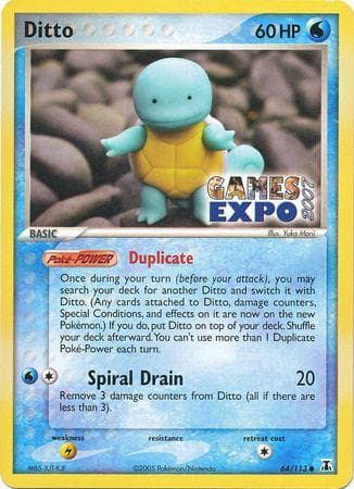 Ditto (Squirtle Games Expo 2007 Stamp)