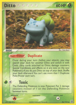 Ditto (Bulbasaur Reverse Holo)