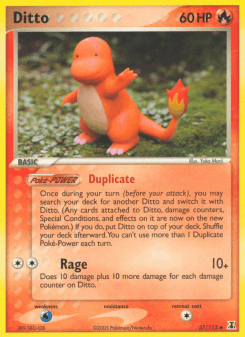 Ditto (Charmander Reverse Holo)