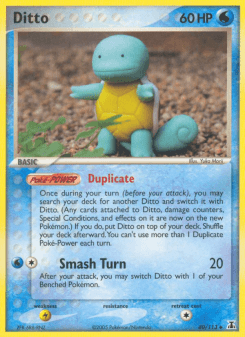 Ditto (Squirtle Reverse Holo)